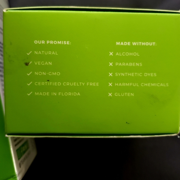 TEAMI' BLENDS SUPERFOOD 4.40Z CLEANSER & DETOX MASK, GREEN TEA BLEND 6.5OZ - Picture 8 of 10